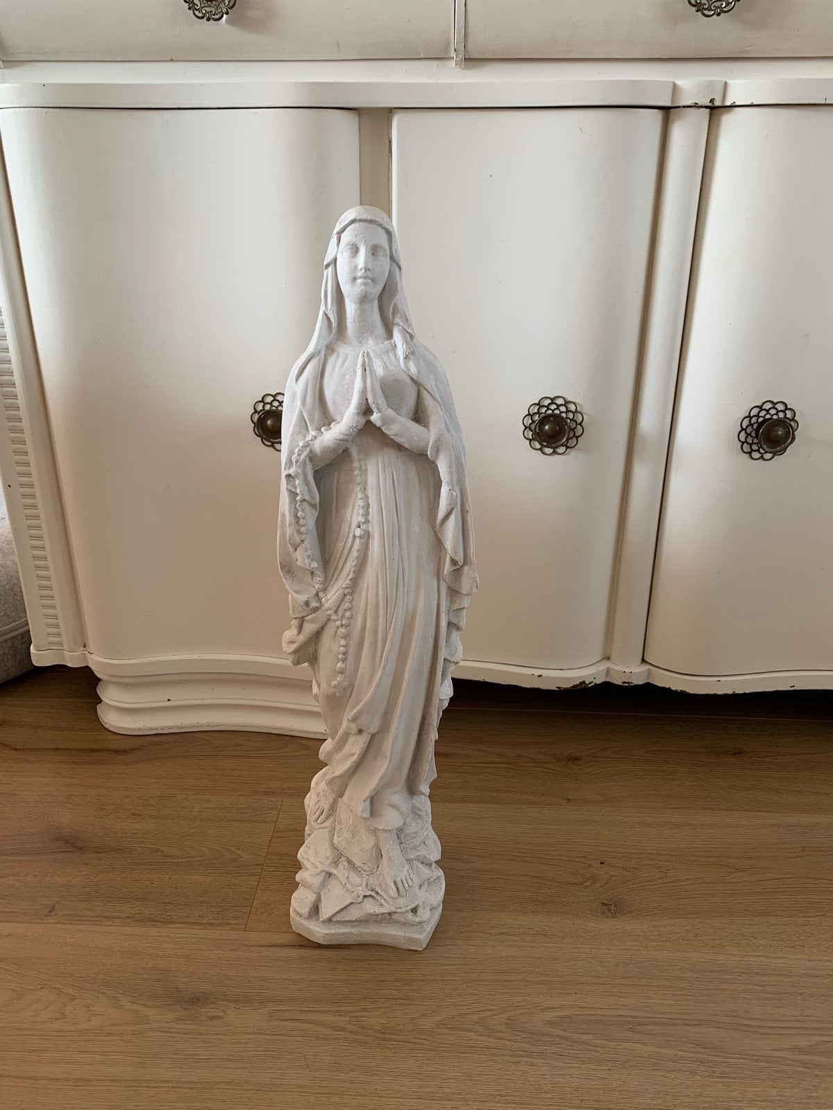 Maria beeld, Ophalen