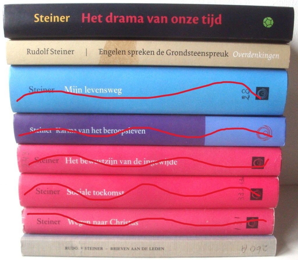 Rudolf Steiner Drama onze tijd, Engelen spreken, Brieven, Boeken, Achtergrond en Informatie, Spiritualiteit algemeen, Ophalen of Verzenden