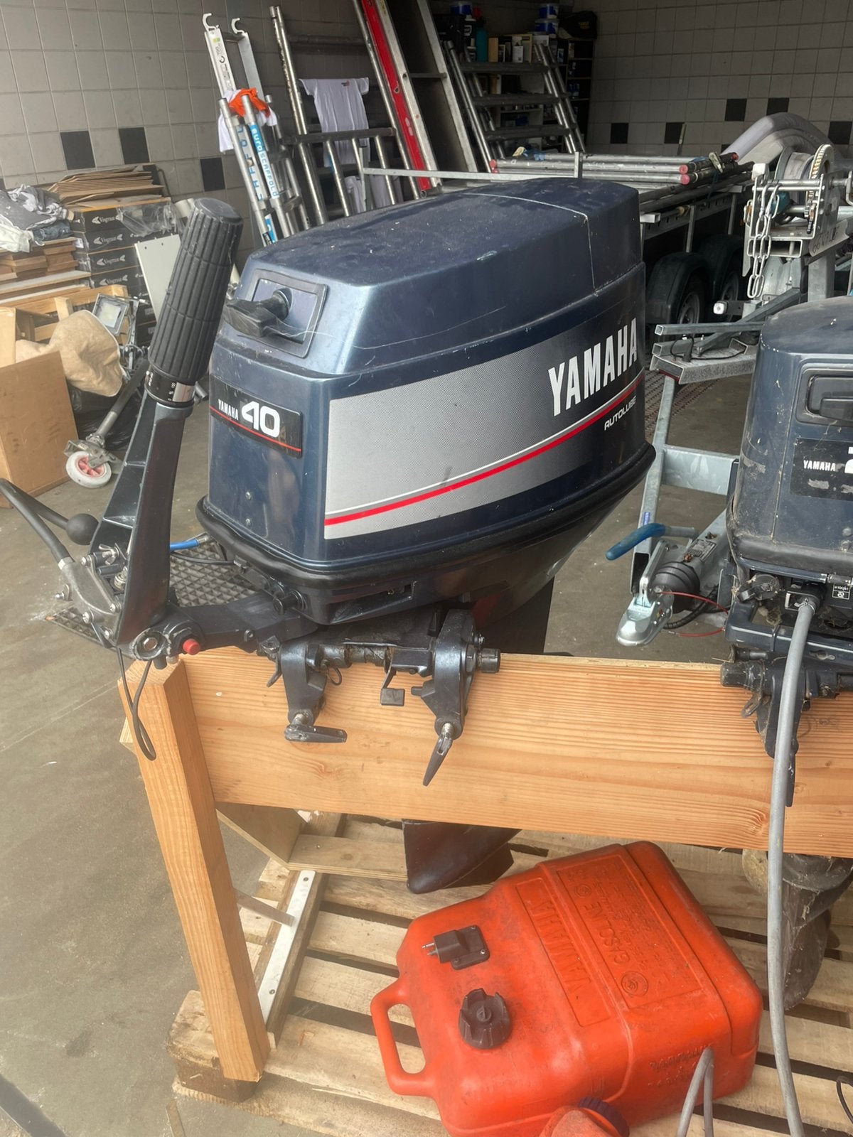 40pk Yamaha autolube kortstaart. moet snel weg!!, Ophalen of Verzenden, Zo goed als nieuw, Benzine, 30 pk of meer
