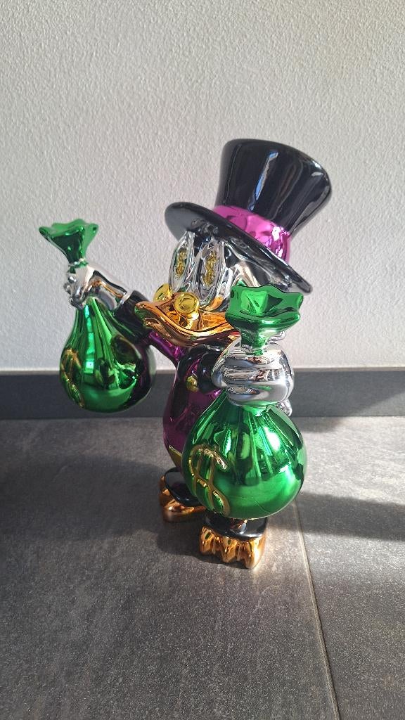 Mc Duck Scrooge beeld dinsney McDuck Dagobert Duck NIEUW!, Verzamelen, Disney, Beeldje of Figuurtje, ., Ophalen of Verzenden, .