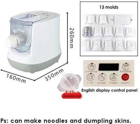 Noedelmachine – Pastamachine – Noodle Maker – Pasta Maker, Corvance B.V., Verzenden, Nieuw, Corvancebol@gmail.com