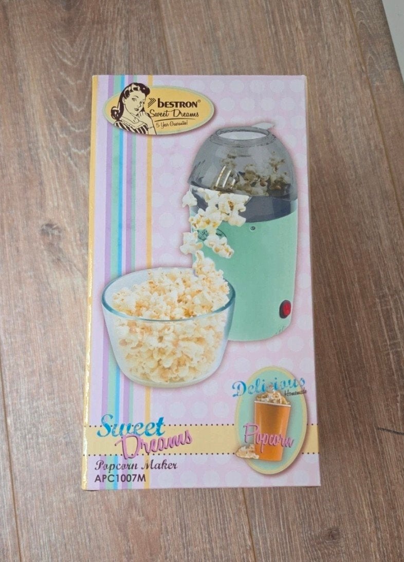 Popcorn maker, Overige typen, Ophalen of Verzenden, Nieuw, Groen