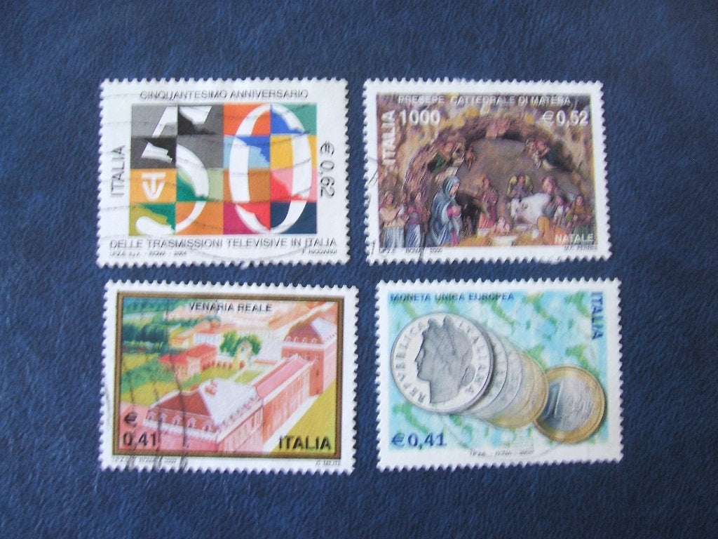 Italie diverse zegels 2, Ophalen of Verzenden, Overige landen, Gestempeld