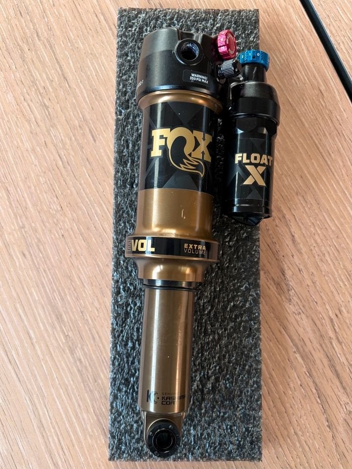 Fox Float X Factory Kashima Evol LV 205 x 65 mm, Fietsen en Brommers, Fietsonderdelen, Ophalen of Verzenden, Zo goed als nieuw