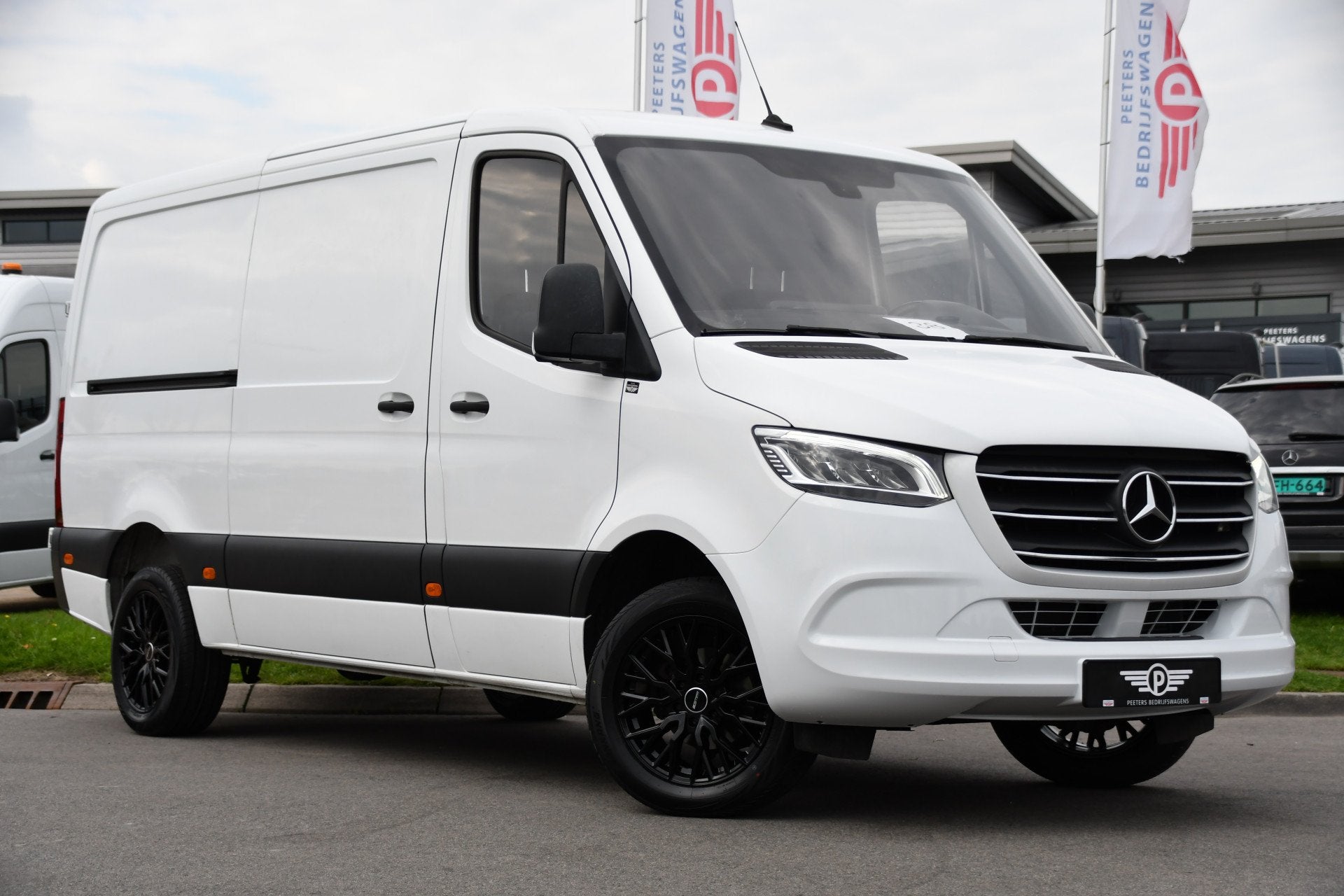 Mercedes-Benz Sprinter 319 1.9 CDI L2H1 RWD PB Edition Camer, Automaat, Gebruikt, Wit, Mercedes-Benz