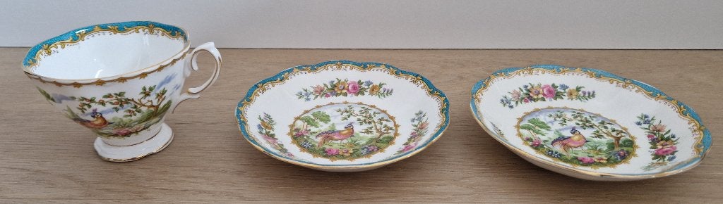 Royal Albert Bone China England Chelsea Bird grote herenkop, Antiek en Kunst, Ophalen of Verzenden