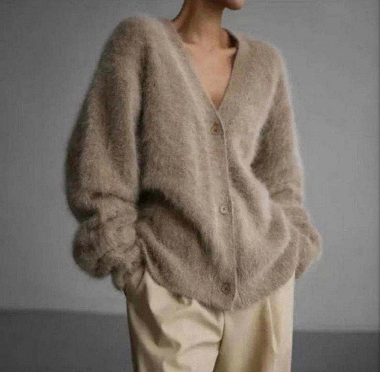 Nieuwe fluffy vest, Ophalen of Verzenden, Nieuw, Maat 36 (S), Beige