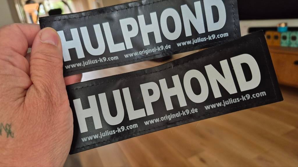 Hulphond past op een julius tuig, Ophalen of Verzenden