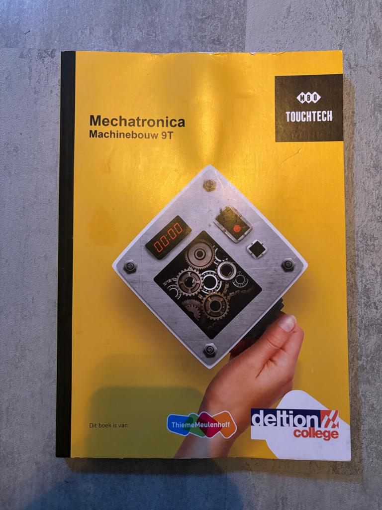 Mechatronica Machinebouw 9T - Touchtech MBO leerboek, Boeken, Ophalen of Verzenden, Beta, Gelezen, MBO
