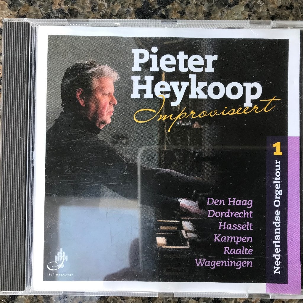 Pieter Heykoop Improvisaties Nederlandse Orgelpracht, Inclusief boekje, Gebruikt, Orgel, Ophalen of Verzenden
