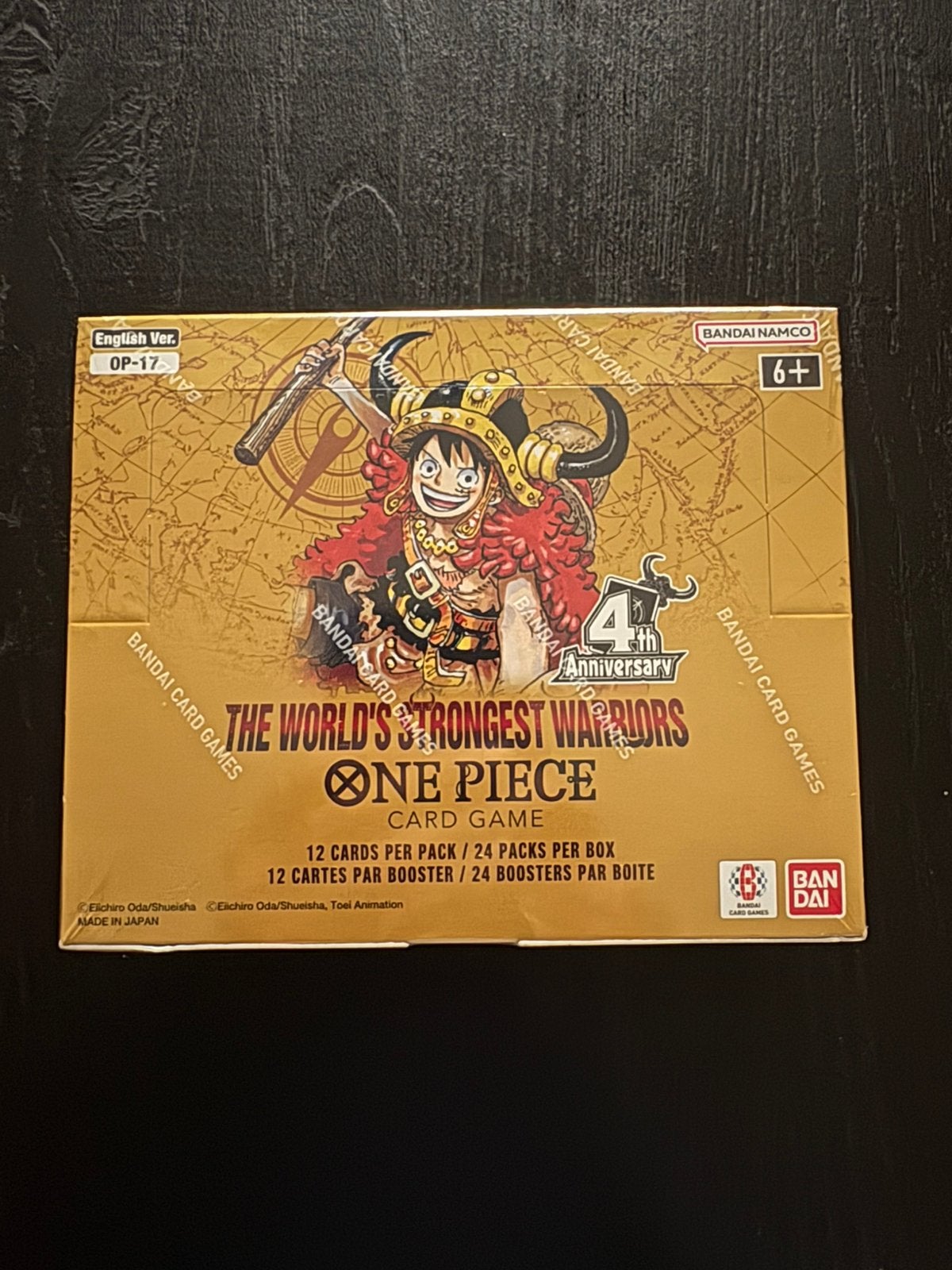 One piece OP17 boosterbox, Ophalen of Verzenden, Zo goed als nieuw, Boosterbox