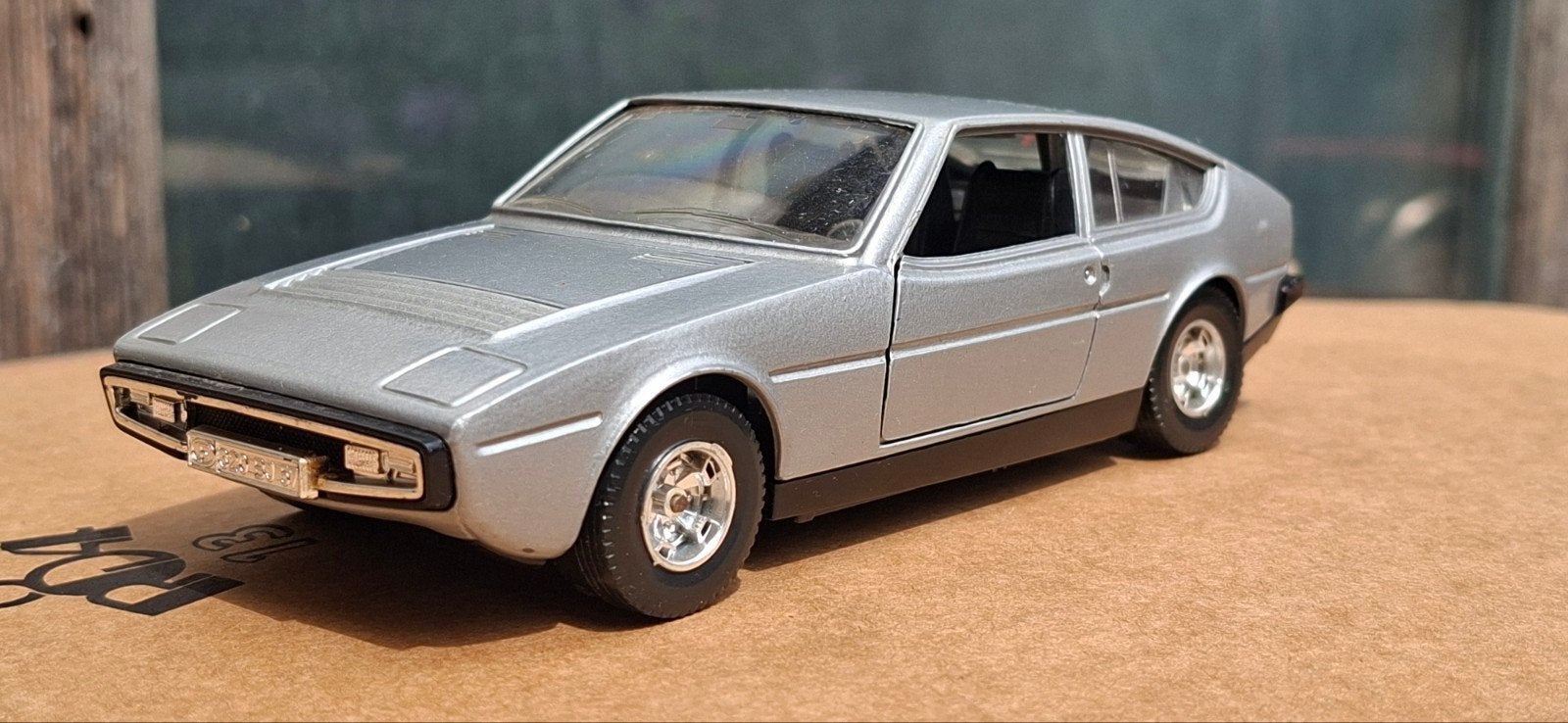 Bburago Simca Matra Bagheera - Zilver. BIEDEN, Hobby en Vrije tijd, Modelauto's | 1:24, Ophalen of Verzenden, Gebruikt, Auto, Bburago