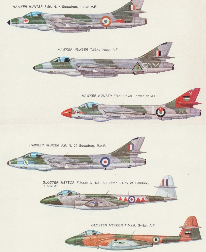 Revell Esci decals Hawker Hunter & Gloster Meteor 1/72, Overige merken, 1:72 tot 1:144, Verzenden, Nieuw