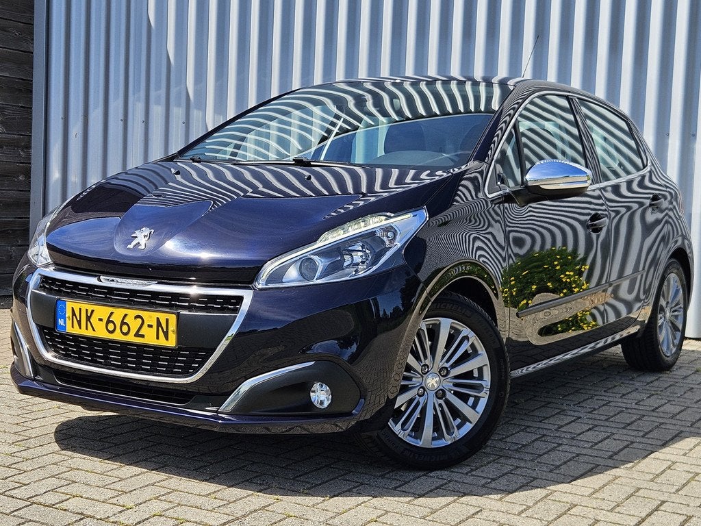 Peugeot 208 1.2 PureTech Allure /Automaat/Dealer Onderhouden, Gebruikt, Euro 6, 1199 cc, Blauw