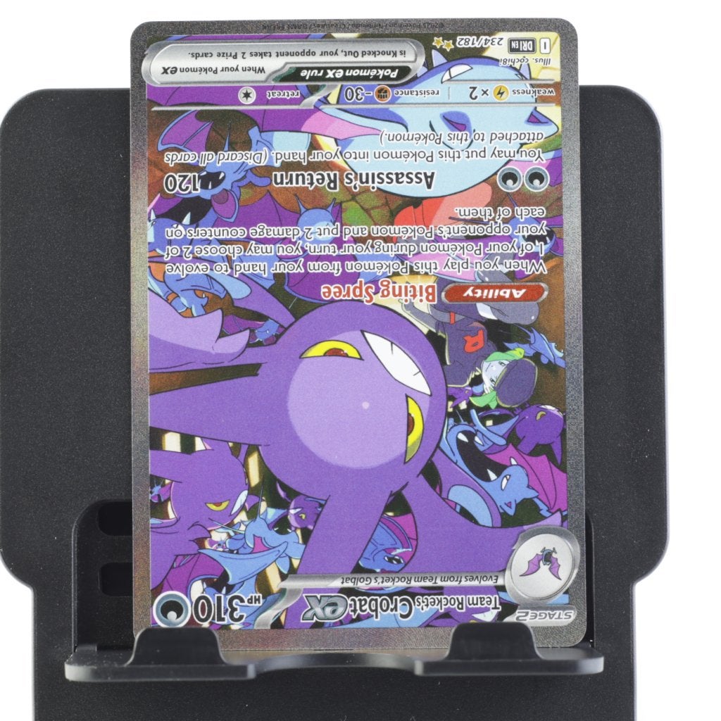 TCG Team Rocket's Crobat ex (DRI 234), Zo goed als nieuw