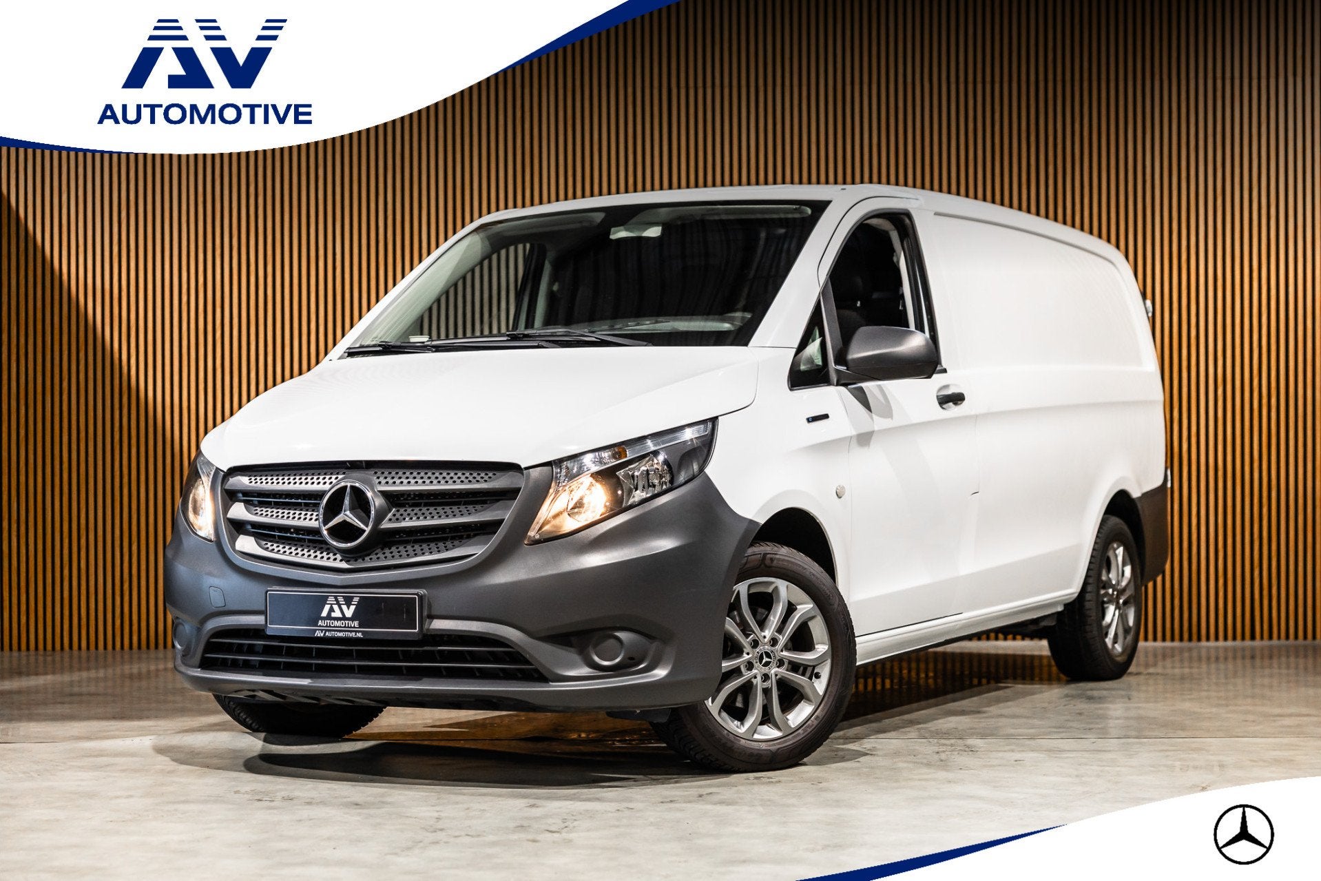 Mercedes-Benz Vito eVito Lang | Camera | Navigatie | Stoelve, Stof, Gebruikt, Zwart, 4 cilinders