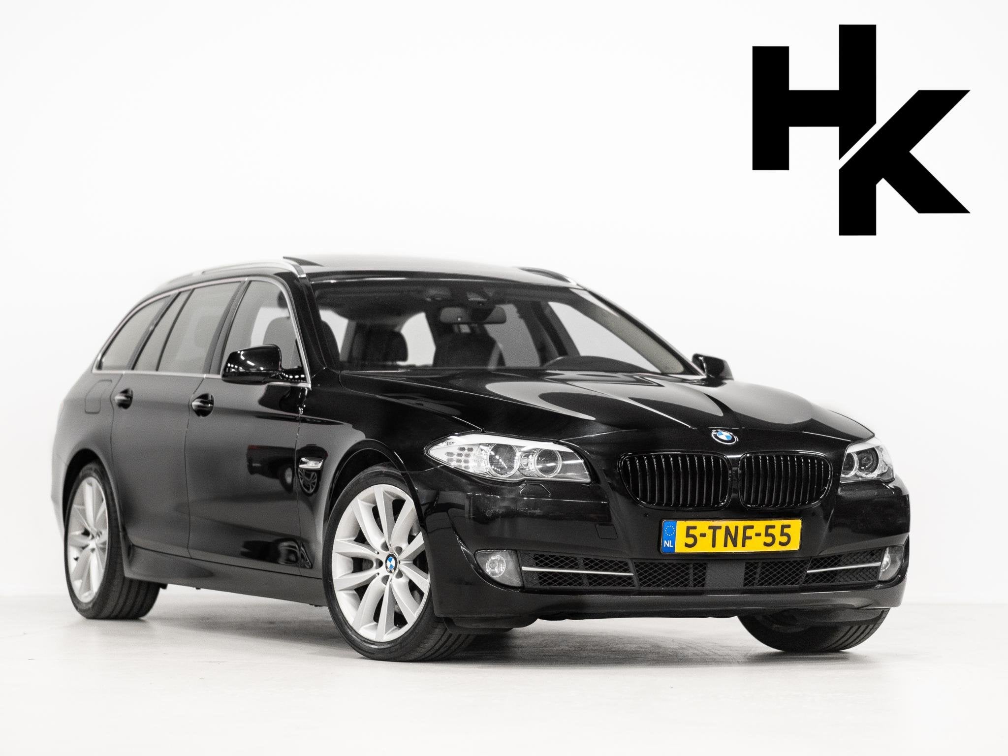 BMW 5-serie Touring 535d Pano ACC Keyless Leer, Auto's, Automaat, Euro 5, Gebruikt, 2993 cc