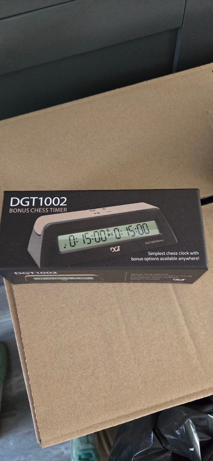 DGT1002 Bonus Schaakklok, Ophalen of Verzenden, Nieuw, Schaken