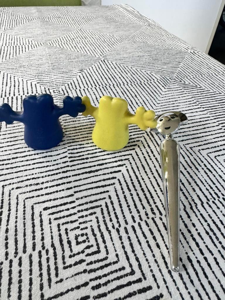 Alessi voorraadpotten, citruspers, asbak, wijnstoppers, Huis en Inrichting, Keuken | Keukenbenodigdheden, Ophalen, Zo goed als nieuw