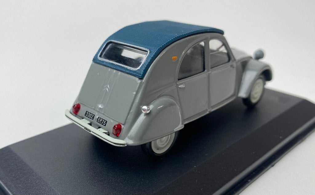 Atlas 1:43 Citroen 2CV 1957 grijs, Overige merken, -, Nieuw, Ophalen of Verzenden