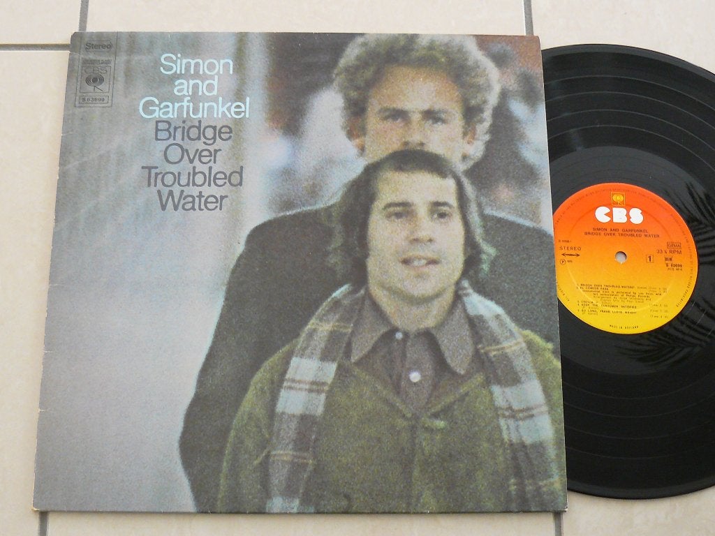LP Simon and Garfunkel - Bridge over troubled water, Cd's en Dvd's, Vinyl | Pop, Verzenden, Gebruikt, LP