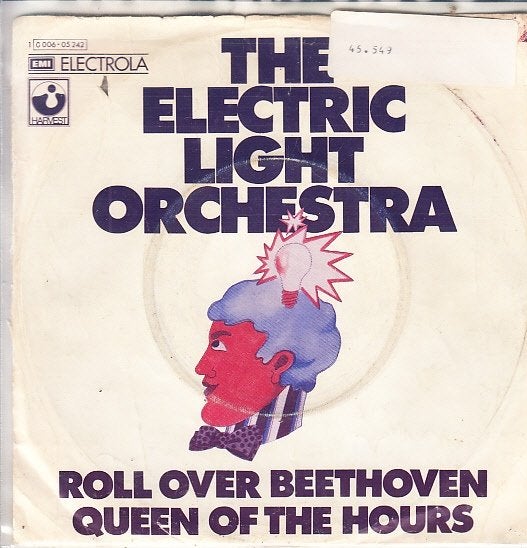 electric light orchestra - roll over beethoven  ( 1972), Gebruikt, Fotohoes, 7 inch, Single