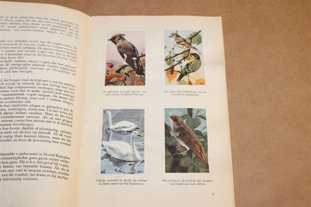 Dieren als Toeristen — Compleet, 32 Plaatjes 1953 Tolman, Ophalen of Verzenden, Gelezen
