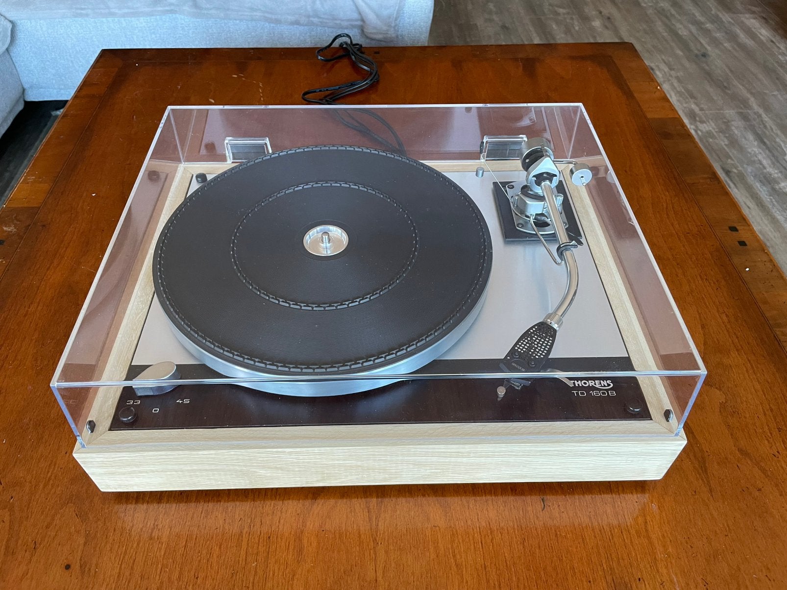 Thorens td 160b sme arm nw plint garantie