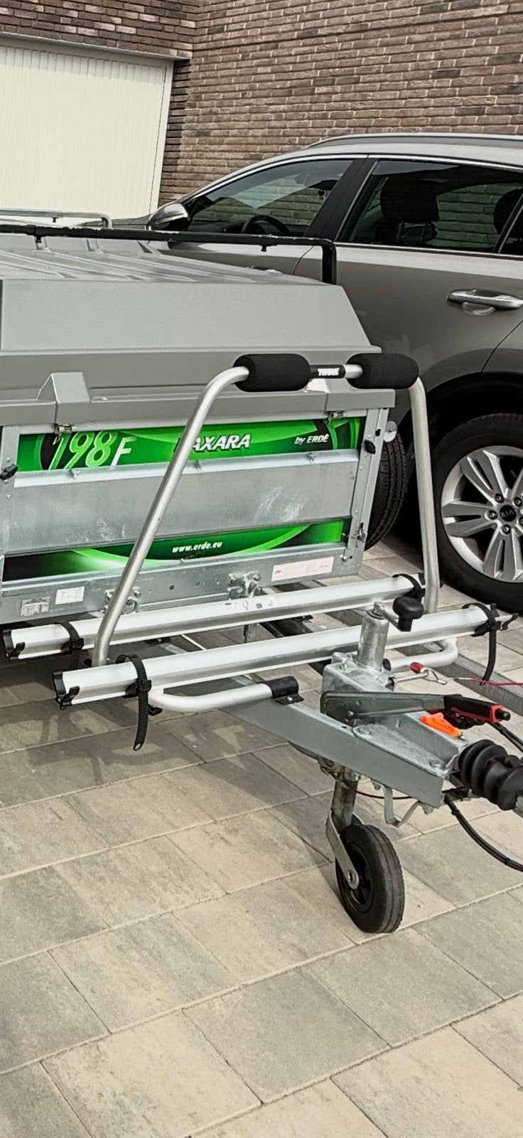 Thule Caravan Light fietsendrager, Auto diversen, Fietsendragers, Ophalen, 2 fietsen, Zo goed als nieuw