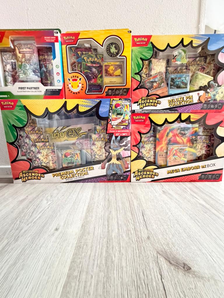Pokémon Ascended Heroes, Pokemon Booster packs, Mega Bundel!, Ophalen, Nieuw, Booster
