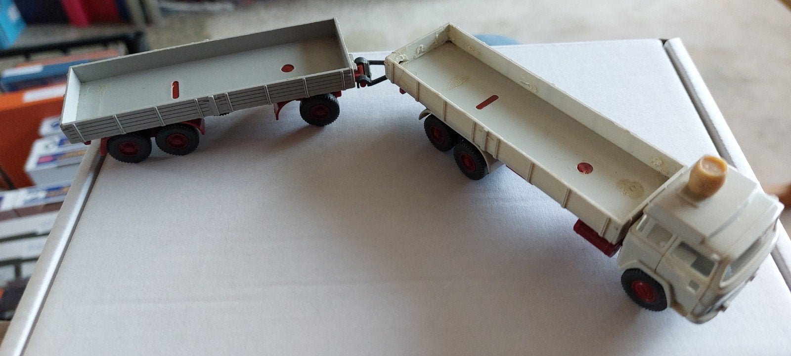H0LK 0715 DIVERSE MAGIRUS VRACHTWAGENS, Ophalen of Verzenden, Zo goed als nieuw, Overige merken