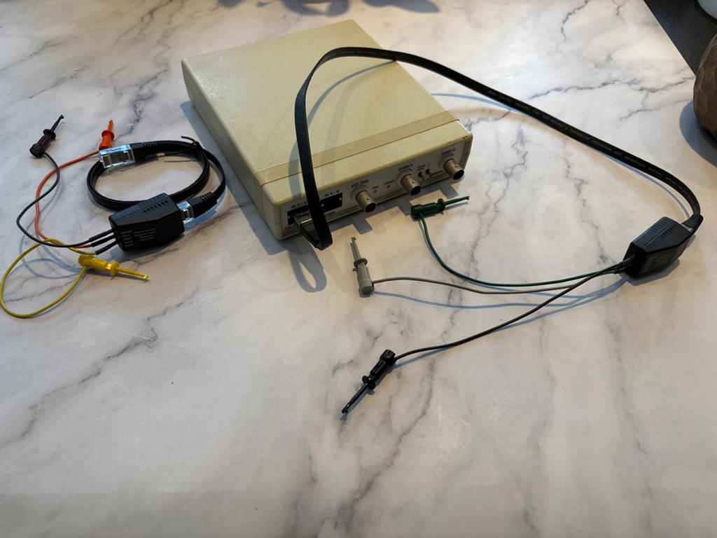 Cleverscope CS328A USB Oscilloscoop+DSO+Spectrum Analyzer, Ophalen of Verzenden, Gebruikt