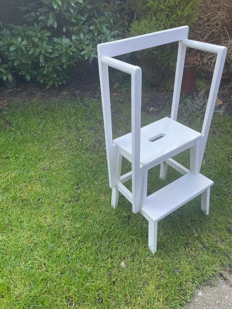 Learning tower/keukenhulp/kinder trapje, Ophalen, Zo goed als nieuw, Overige typen, Aanschuifbaar