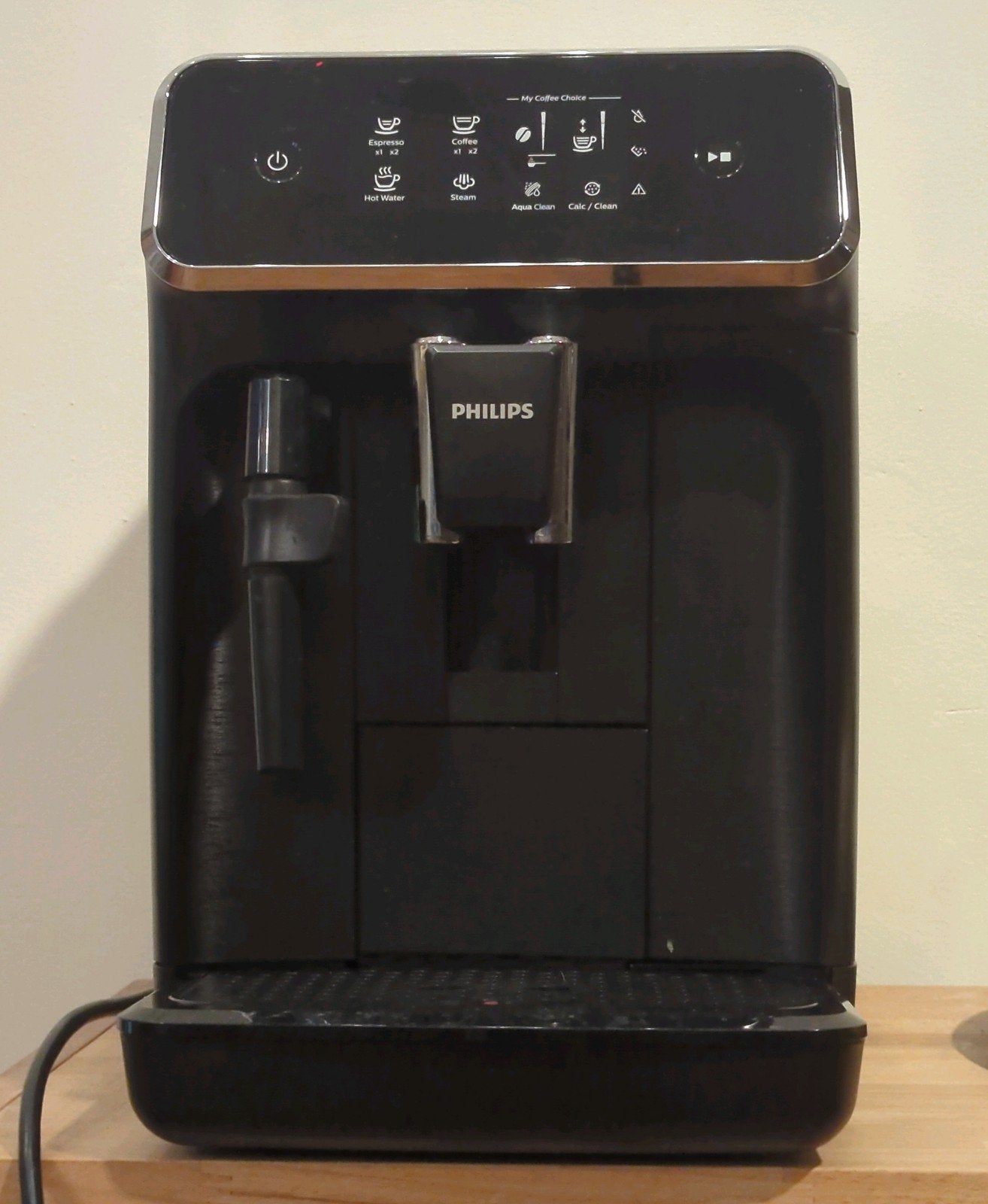Espresso automaat Philips EP2220, Witgoed en Apparatuur, Ophalen, Gebruikt, Espresso apparaat, Koffiebonen