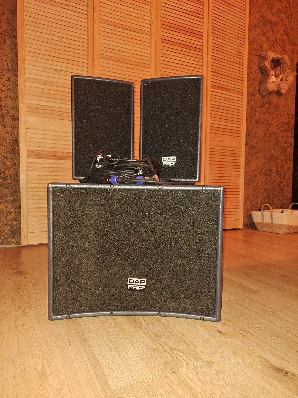DAP Audio SoundMate 1PA-systeem met subwoofer en satelliete, Ophalen, Gebruikt