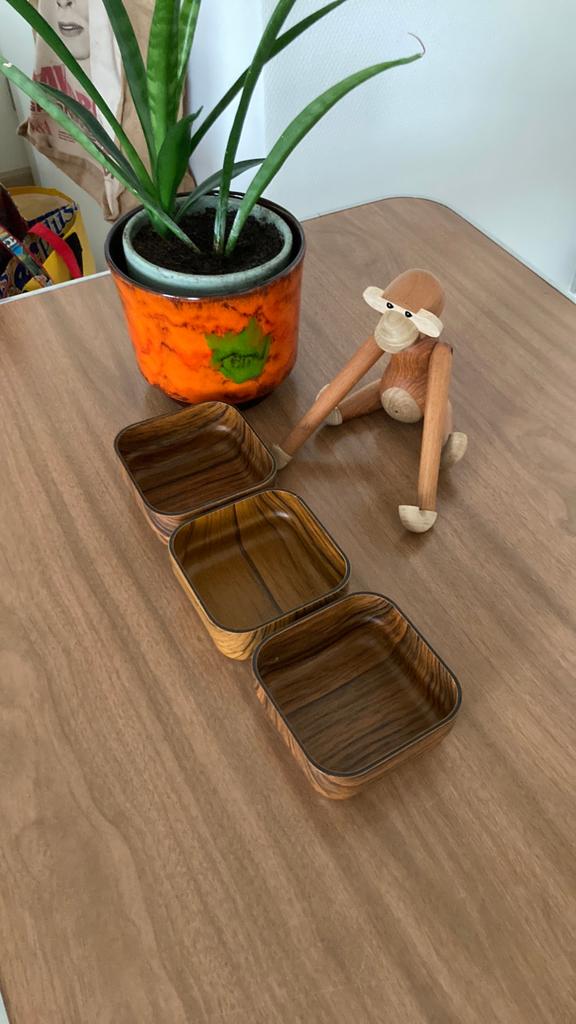 Galeppio vintage schaaltjes, Ophalen, Vierkant
