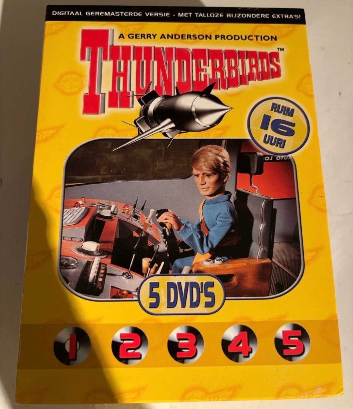 Thunderbirds DVD Boxset - Complete Serie (5 DVD's), Cd's en Dvd's, Dvd's | Tv en Series, Alle leeftijden, Nederlands, Science Fiction en Fantasy