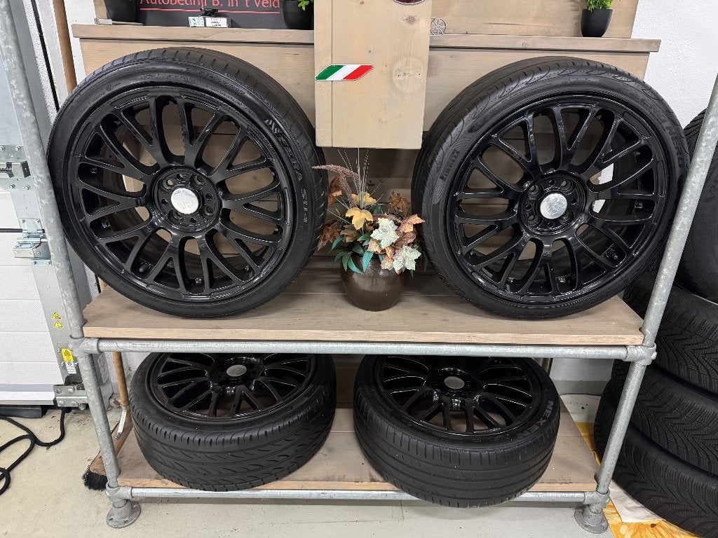 Originele Fiat 500 / Abarth velgen 4x98 17" Turismo design, Ophalen, Gebruikt, Velg(en), 17 inch