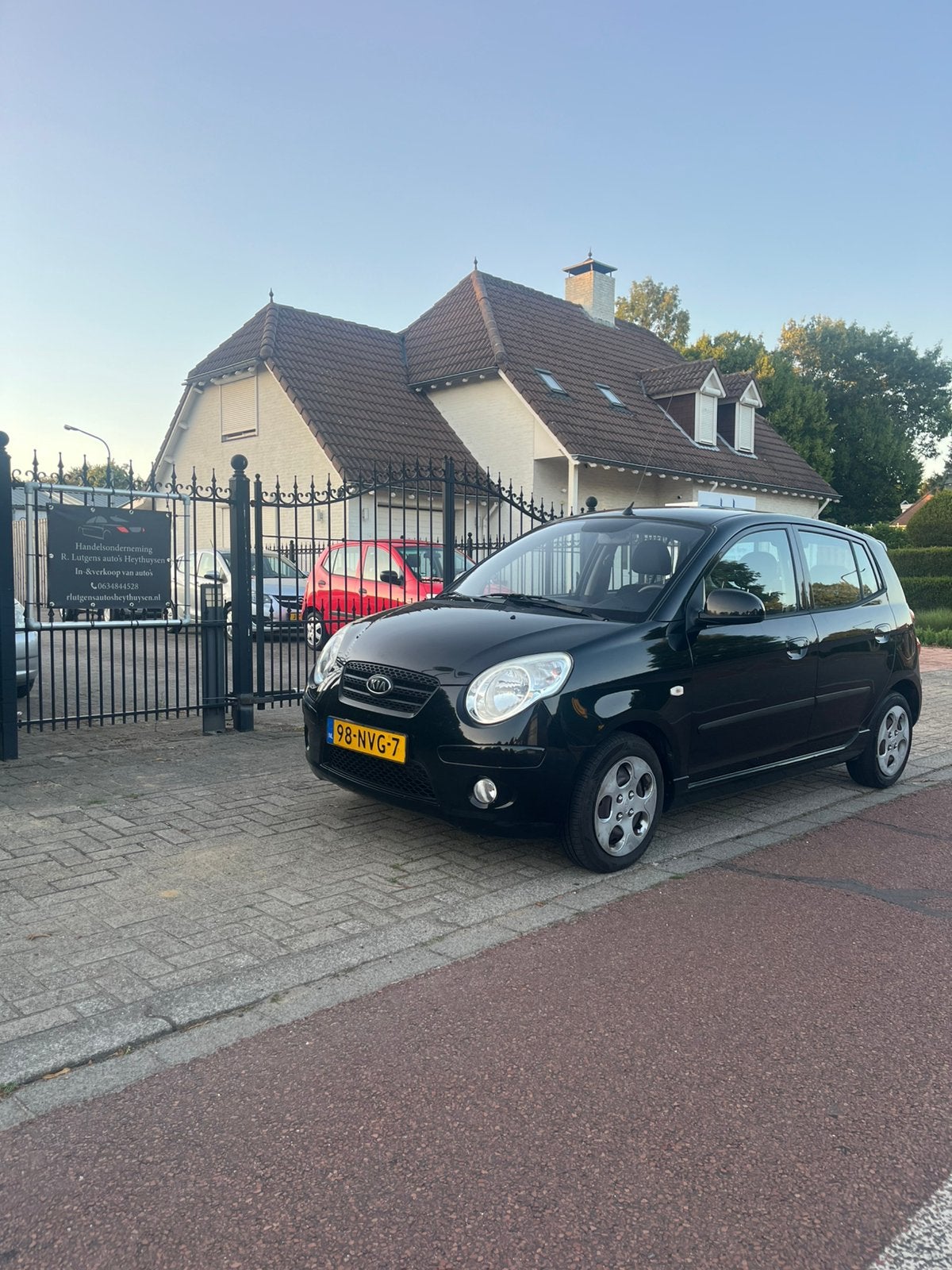 Kia Picanto 1.0 2010 Zwart, Zwart, 4 cilinders, 400 kg, Zwart