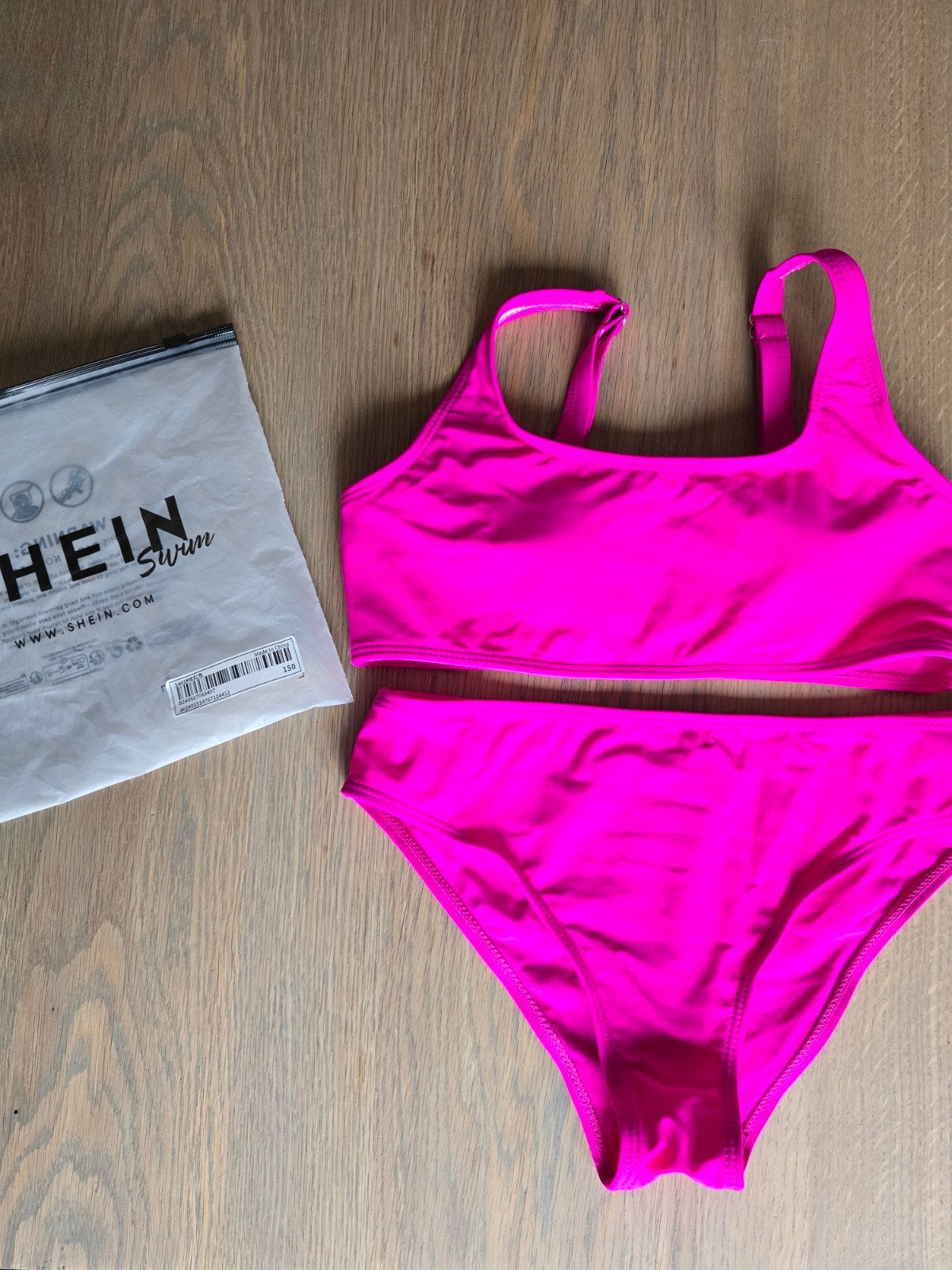 Neon Roze Bikini Set - Shein nieuw, Ophalen of Verzenden, Nieuw