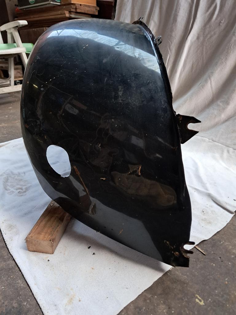 VERKOCHT!   2 VOORSPATBORD 2CV zwart, Auto-onderdelen, Ophalen, Gebruikt, Citroën, Voor