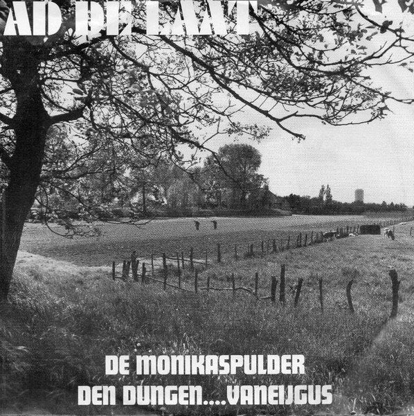 Single (1984) Ad de Laat - de Monikaspulder / Den Dungen., Cd's en Dvd's, Gebruikt, 7 inch, Ophalen of Verzenden, Fotohoes