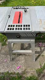 Kinzo Zaagtafel Zaagmachine, Doe-het-zelf en Verbouw, Ophalen of Verzenden, Gebruikt, Cirkelzaag