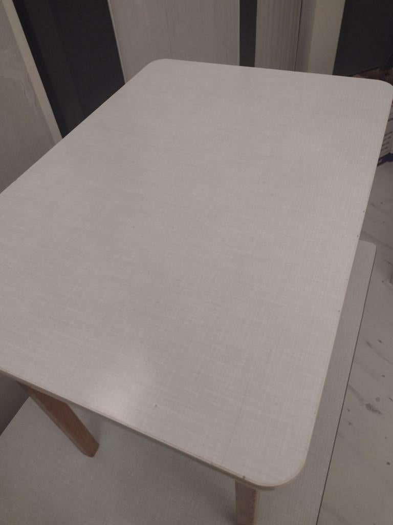 Herlag schooltafeltje met laatje, Ophalen, Minder dan 50 cm, Gebruikt, Tot twee personen