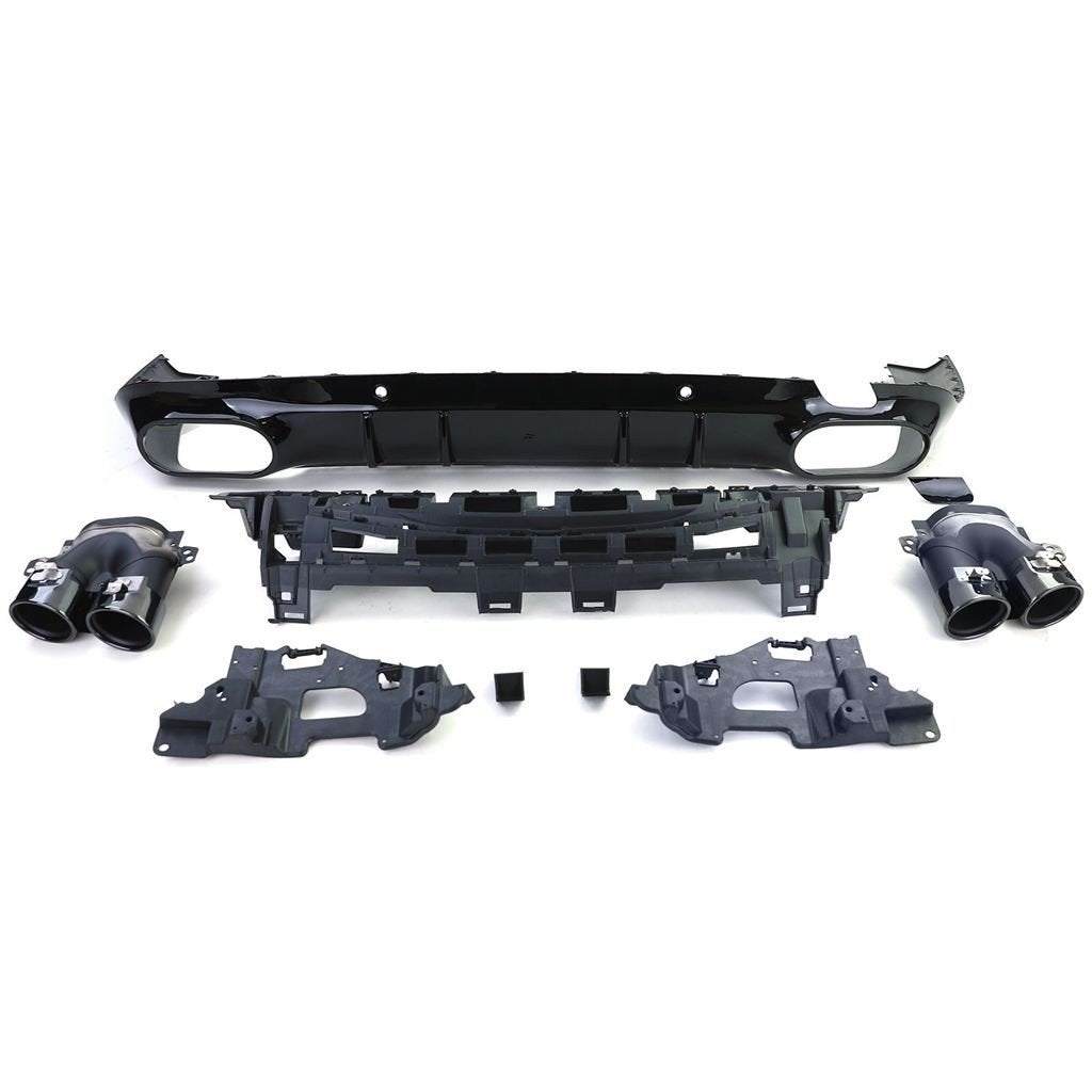 Diffuser + Uitlaat AMG Look Voor Mercedes CLS C257 Glans, Verzenden, Automotive Parts, A.parts@hotmail.nl, Trasmolenlaan 12 3447 GZ Woerden