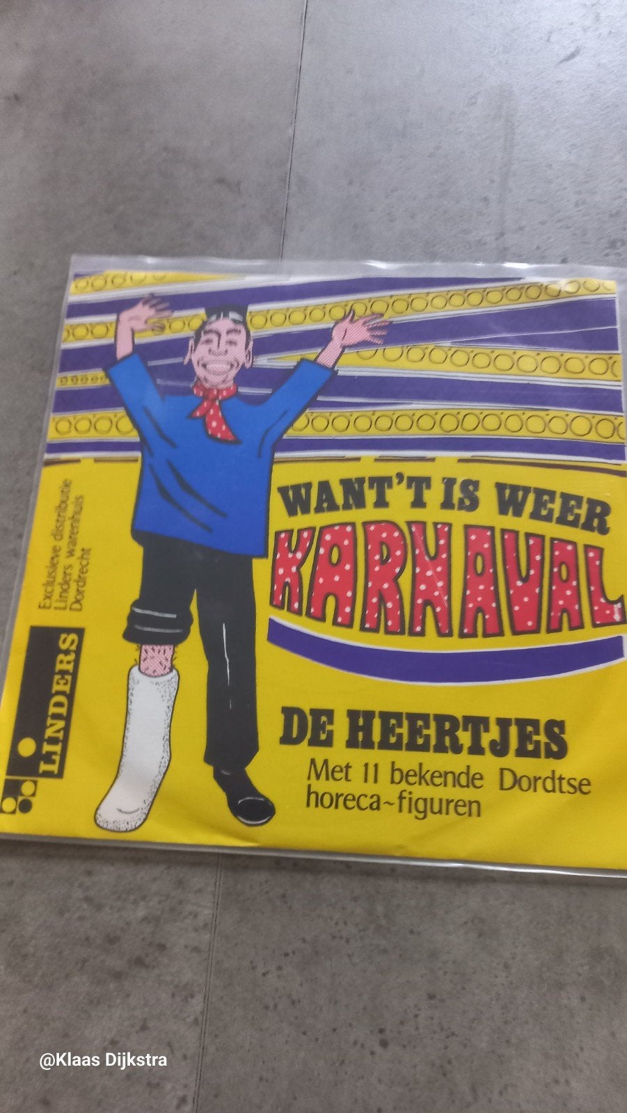 De Heertjes - Want 't is weer Karnaval (Dordrecht), Ophalen of Verzenden, Gebruikt, Overige formaten, Levenslied of Smartlap