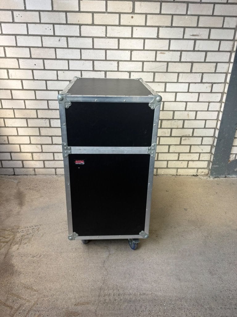 Gator Cases G-TOUR-GRC12X12 Combi Flightcase – 12U + 12U, Ophalen, Gebruikt, Overige instrumenten, Flightcase