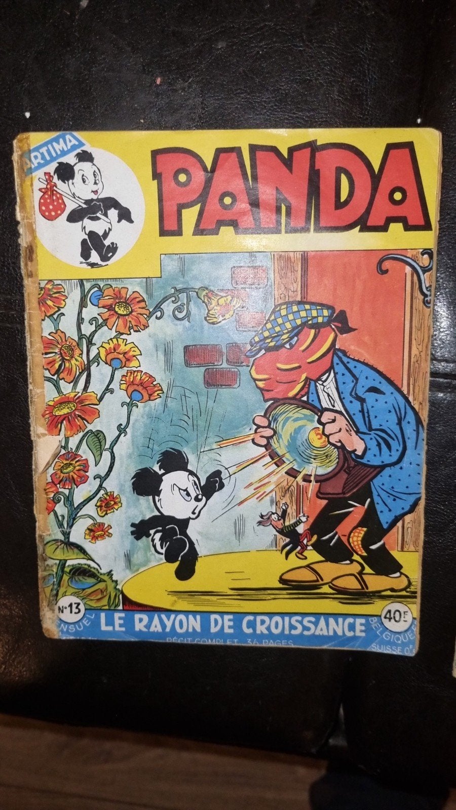 Panda stripboek nr. 13 - Le Rayon de Croissance, Ophalen of Verzenden