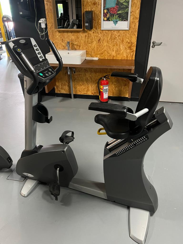 Matrix (Lig)fiets - Ideaal voor thuis of sportschool, Ophalen, Ligfiets, Gebruikt, Metaal
