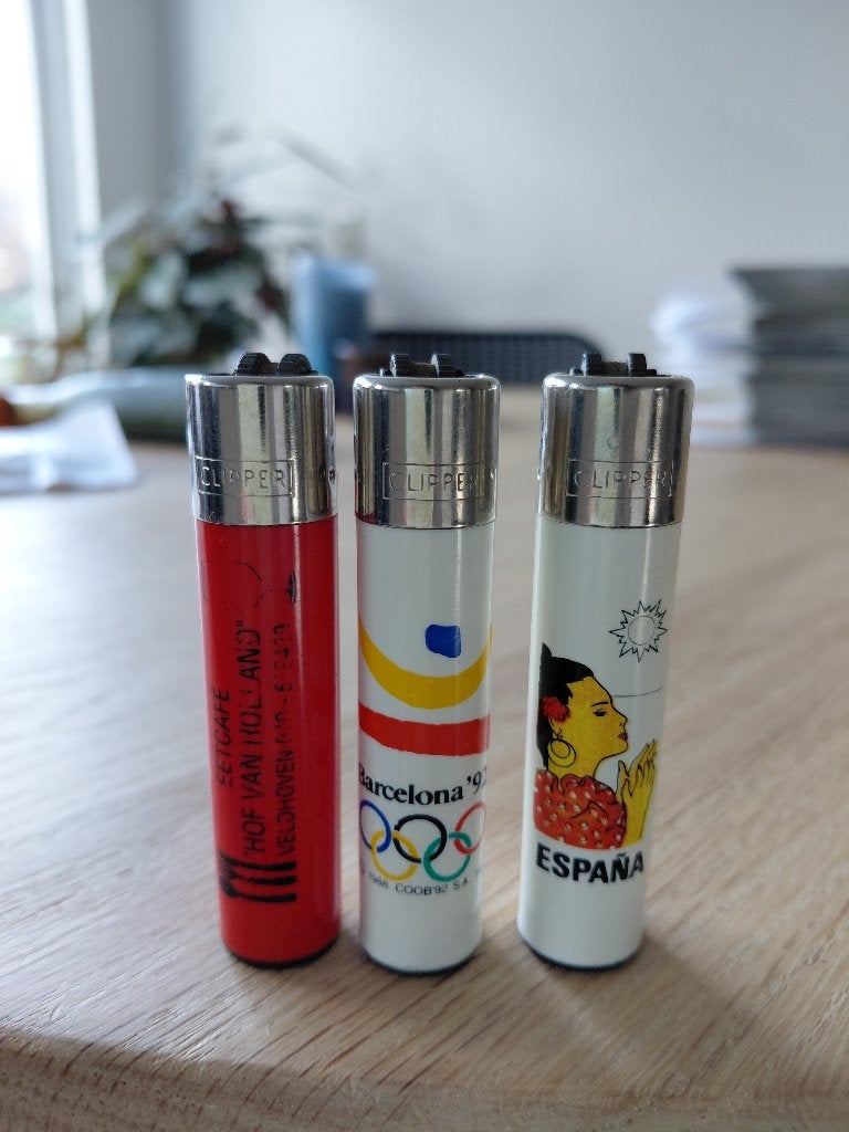 3x Clipper aansteker, Ophalen of Verzenden, Gebruikt, Aansteker